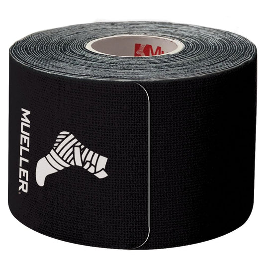 Mueller - KT Tape Roll - 20 Pre-Cut Strips - Black