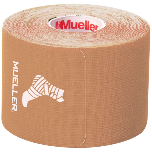 Mueller - KT Tape Roll - 20 Pre-Cut Strips - Beige