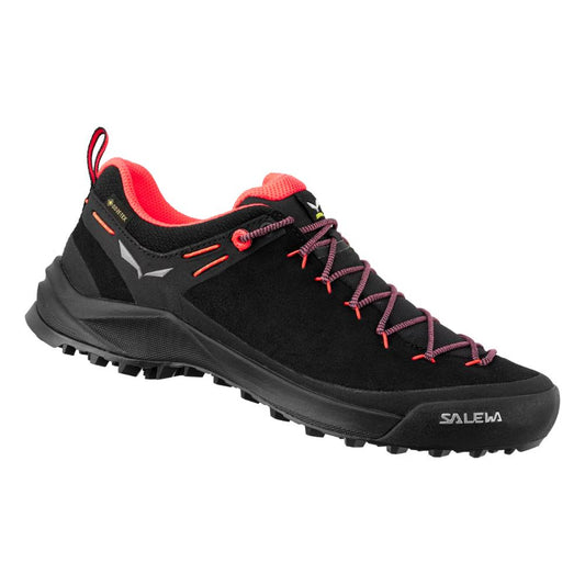 Salewa - Wildfire Leather - Women's - Black/Fluo Coral