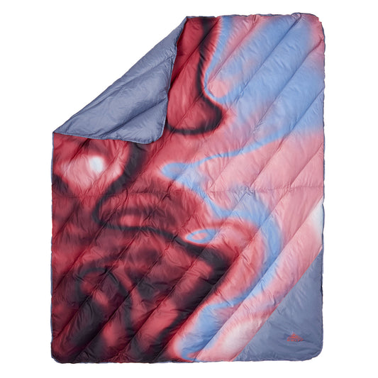 Kelty - Galactic Down Blanket - Cranberry/Atmosphere