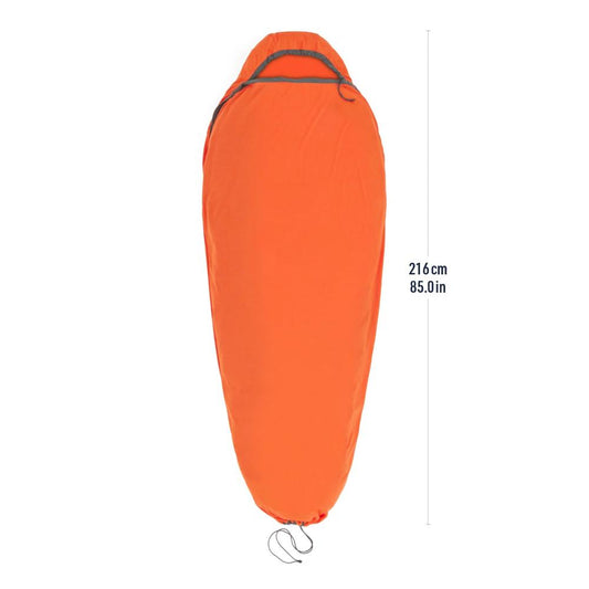 Sea to Summit - Reactor Extreme Mummy Liner - Spicy Orange