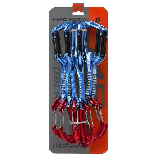 Mad Rock - Super Light Draw Express Set - Red/Blue