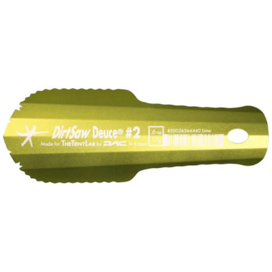 The Tentlab - The Dirtsaw Deuce #2 Trowel - Lime