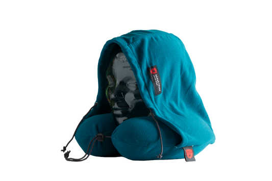 Grand Trunk - Blackout Hooded Neck Pillow - Peacock Green