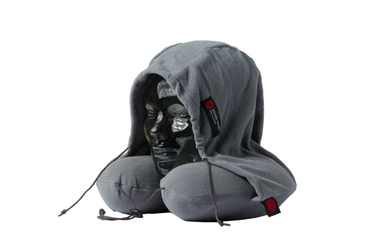 Grand Trunk - Blackout Hooded Neck Pillow - Slate Grey